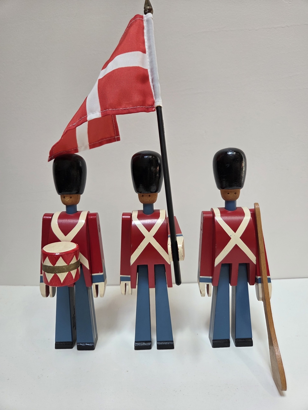 Vintage Kay Bojesen Wooden Soldiers Set